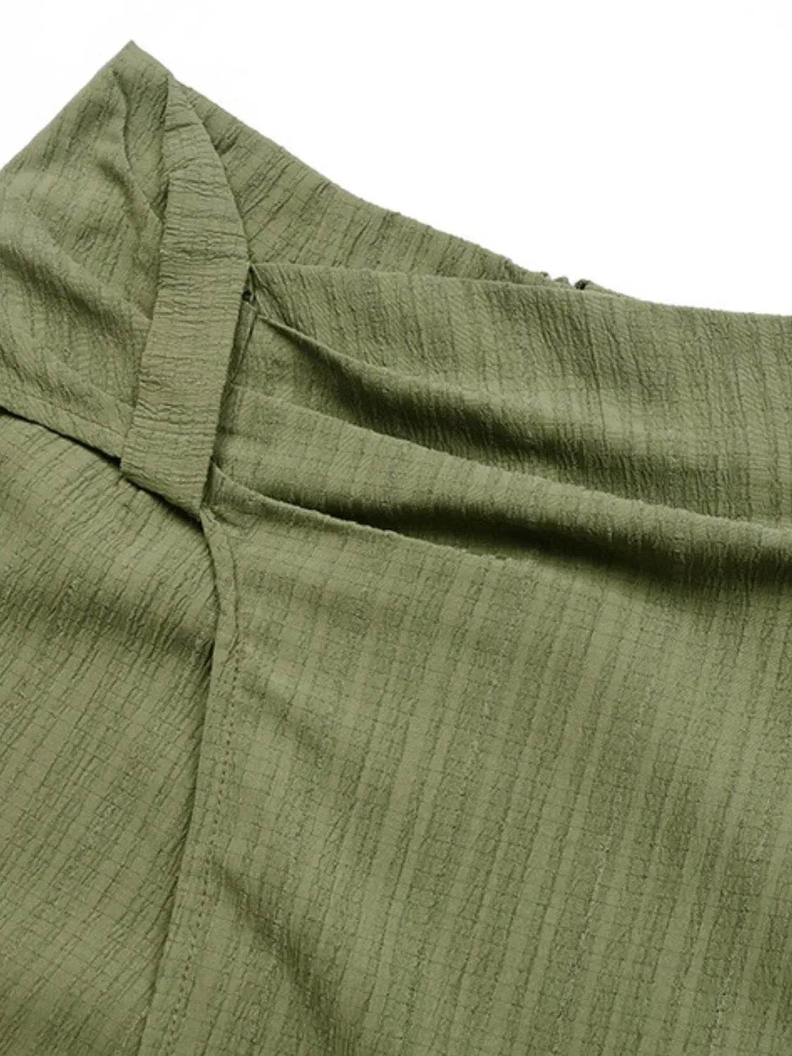 Perfee Ruched High Rise Shorts with Back Zipper - Bona Fide Fashion