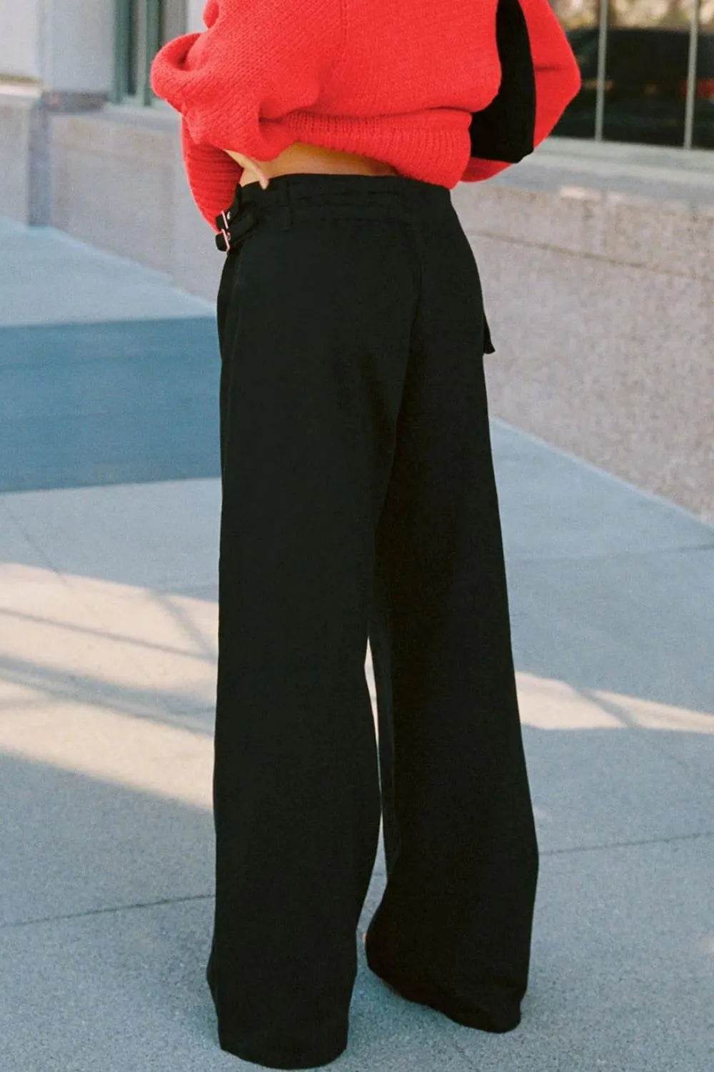 Wide Leg Jeans with Pockets - Bona Fide Fashion