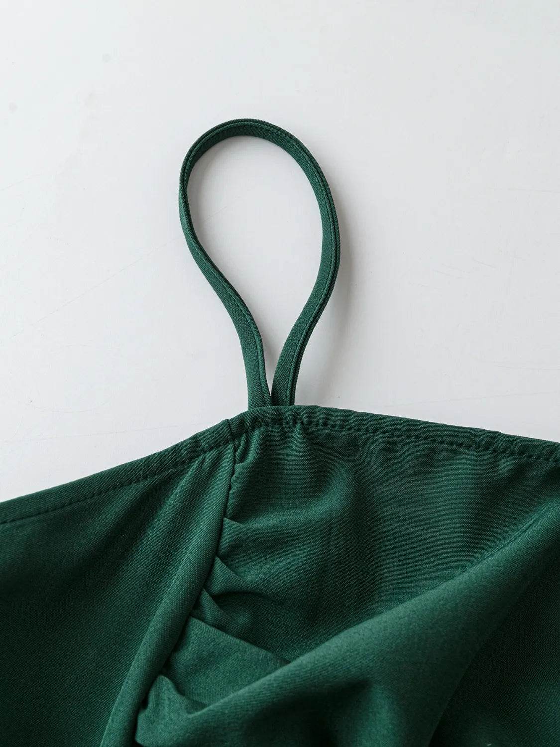 Smocked Square Neck Cami Dress - Bona Fide Fashion