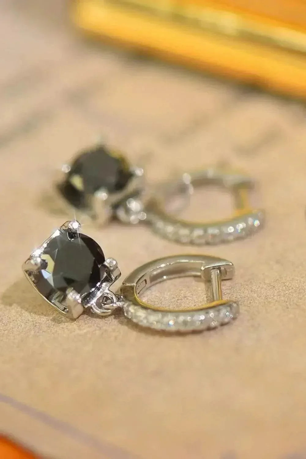 2 Carat Moissanite 925 Sterling Silver Drop Earrings - Bona Fide Fashion