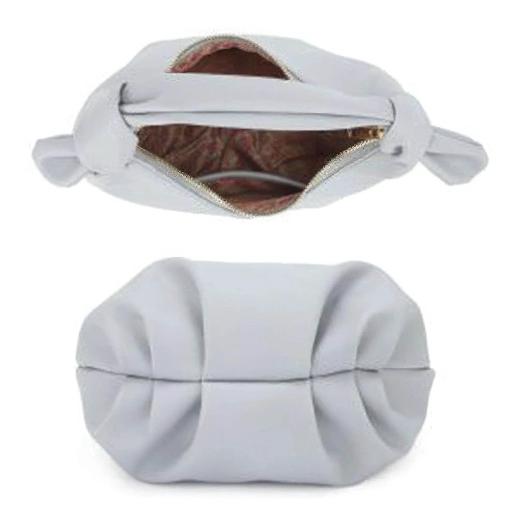 Smooth Round Handle Zipper Bag - Bona Fide Fashion