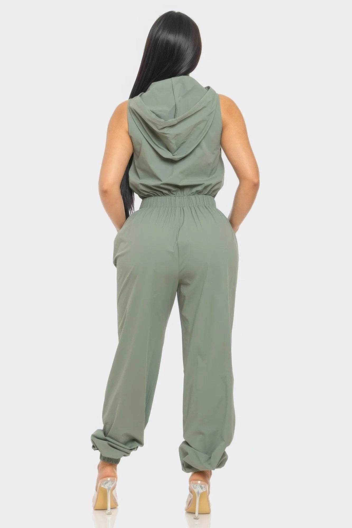 Cargo Jumpsuit - Bona Fide Fashion