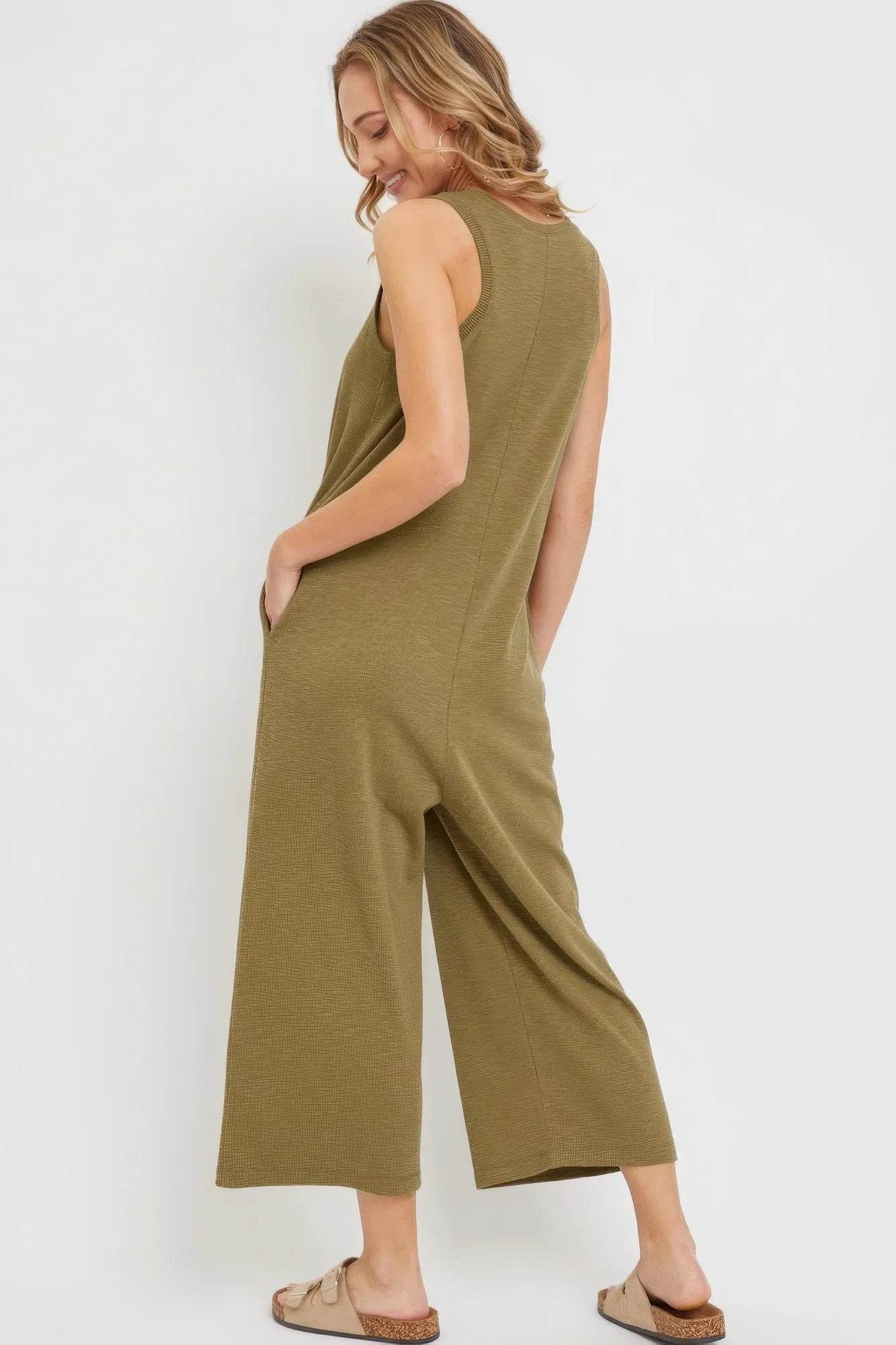 Buttondown Jumpsuit - Bona Fide Fashion