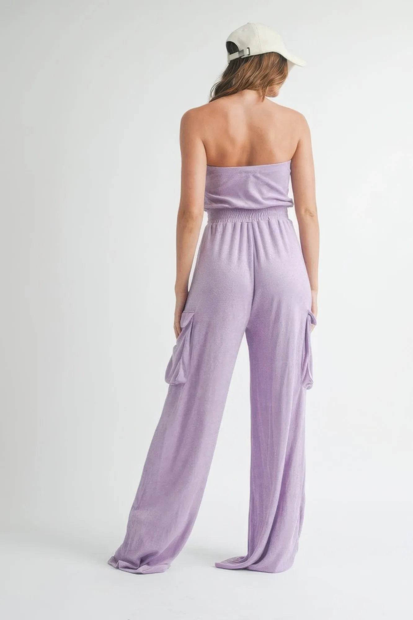Tube Top Jumpsuit Romper - Bona Fide Fashion