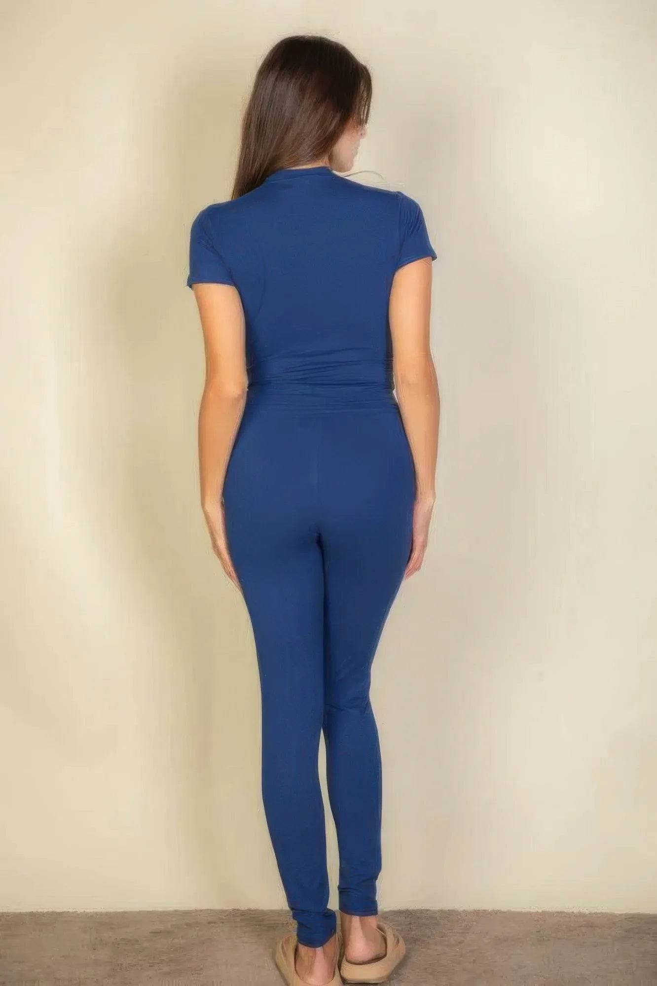 Basic Solid Leggings - Bona Fide Fashion