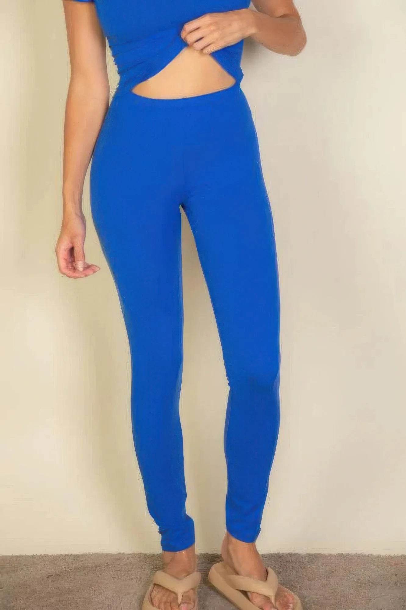 Basic Solid Leggings - Bona Fide Fashion