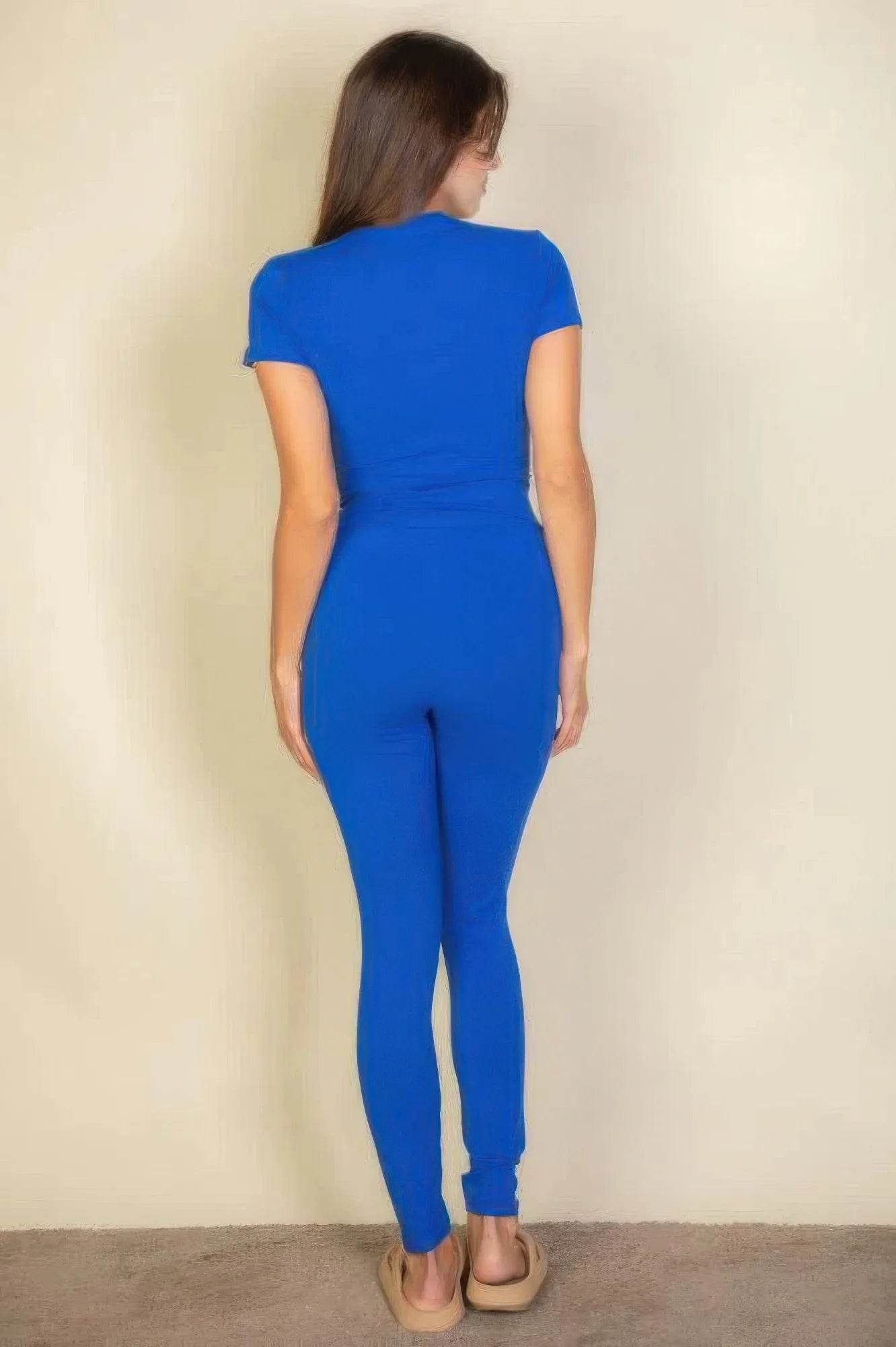Basic Solid Leggings - Bona Fide Fashion