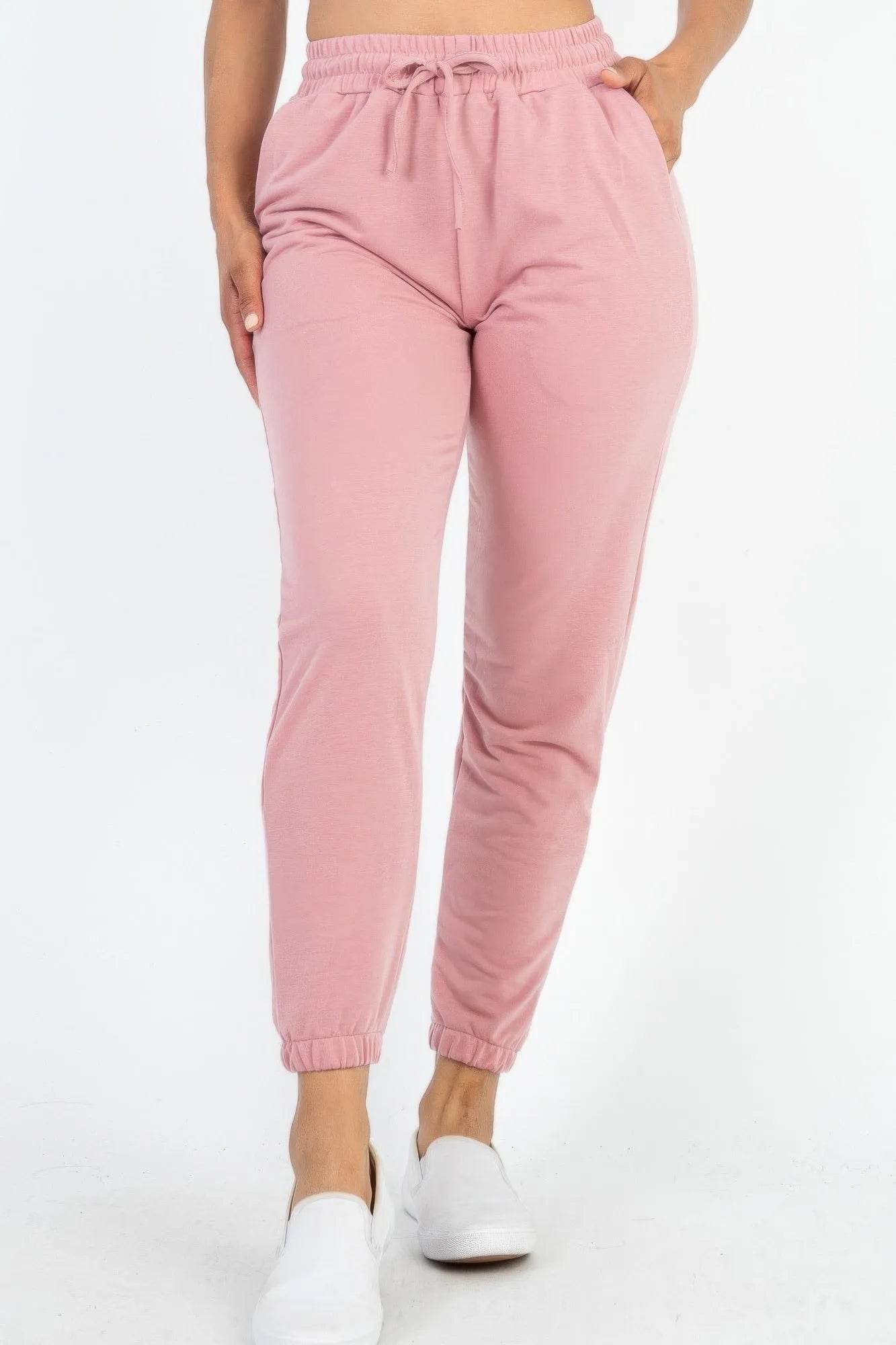 French Terry Jogger Pants - Bona Fide Fashion