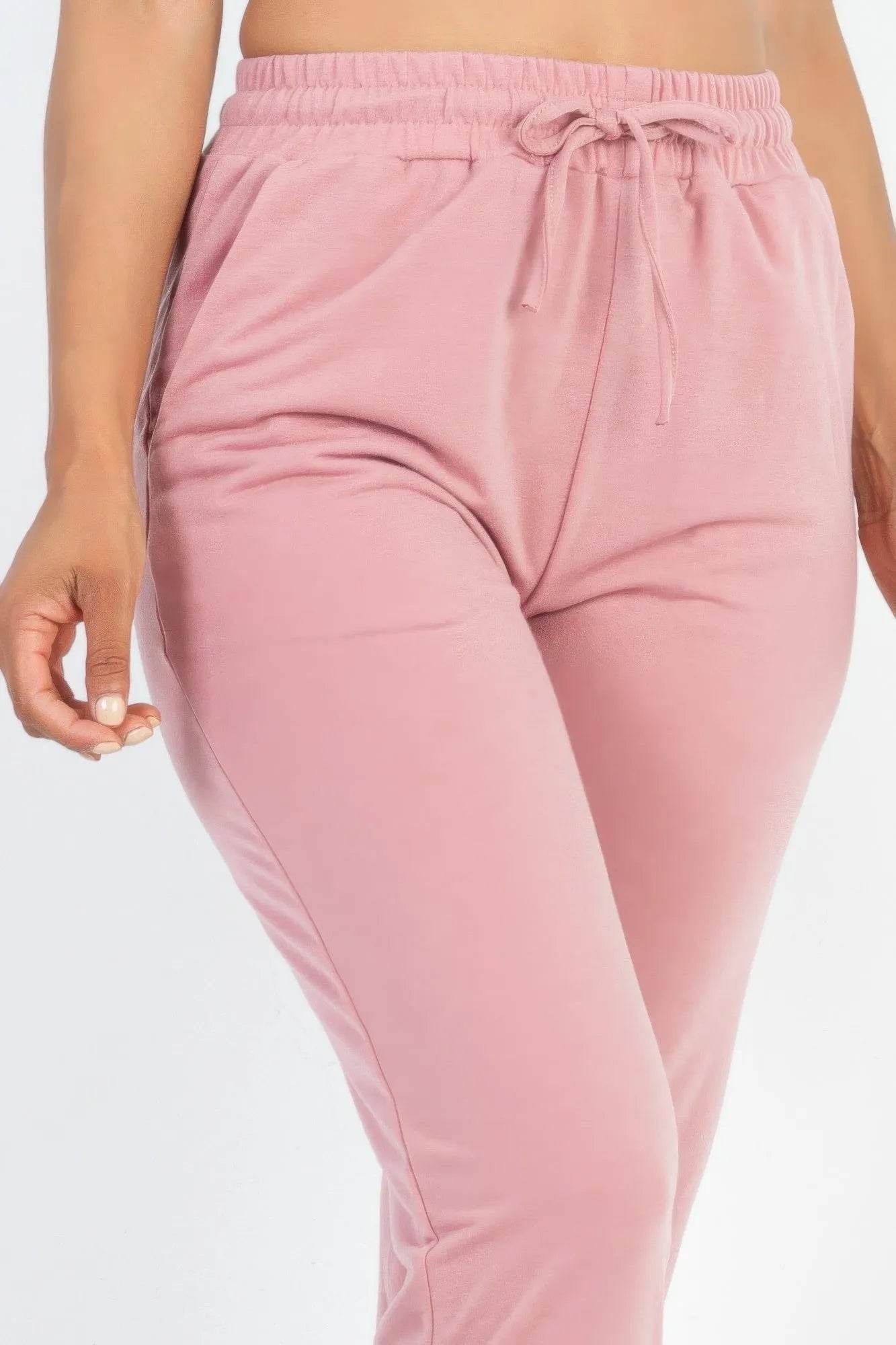 French Terry Jogger Pants - Bona Fide Fashion