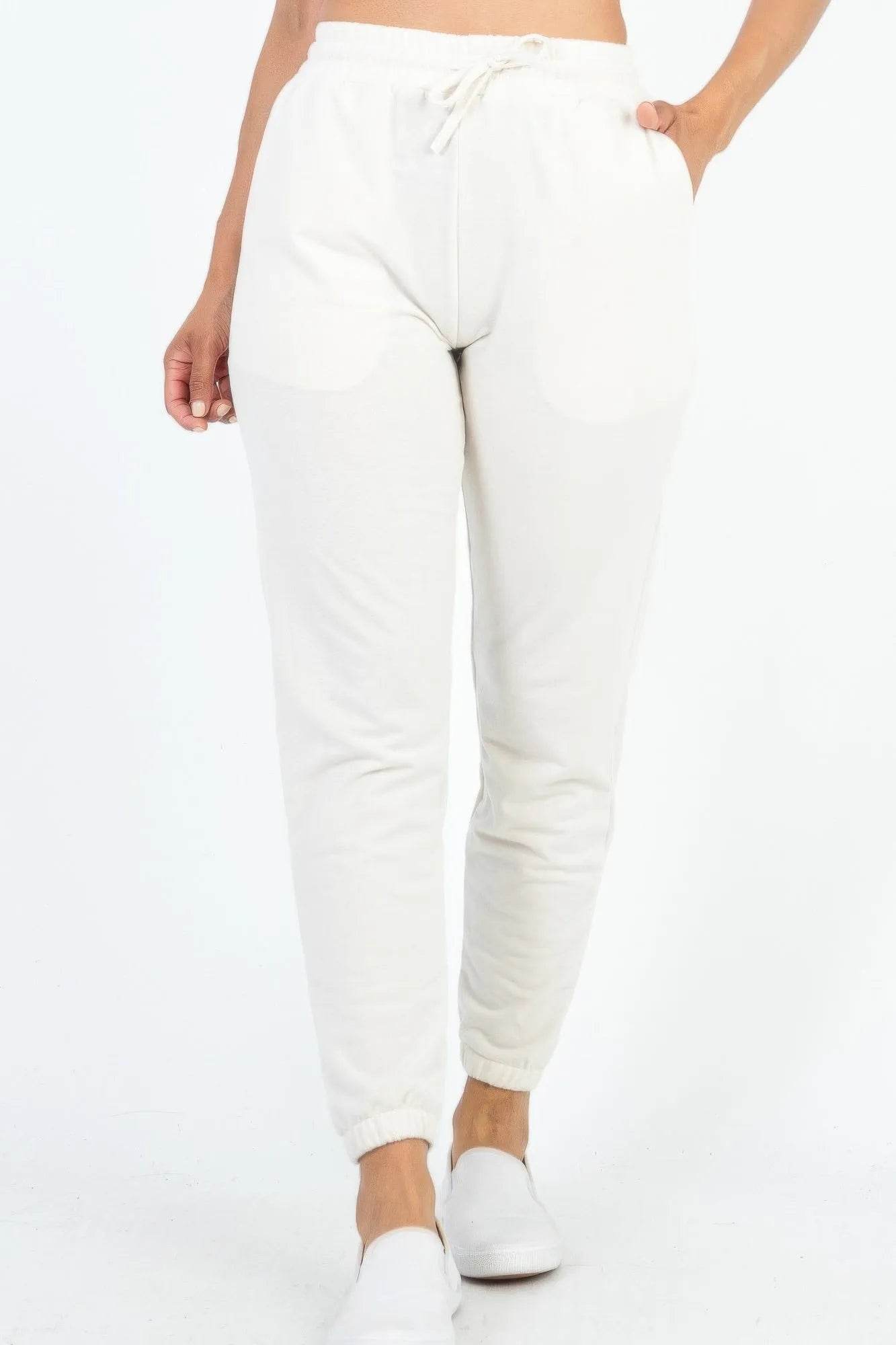French Terry Jogger Pants - Bona Fide Fashion