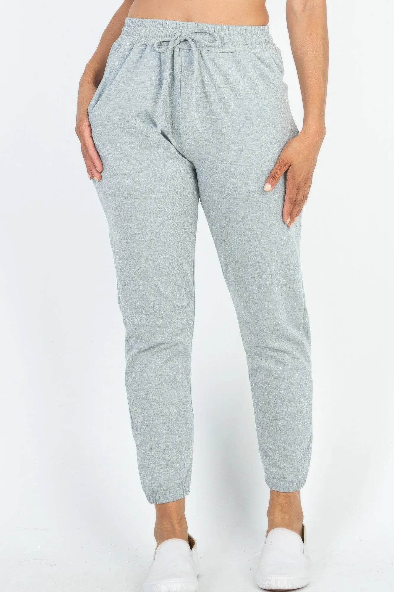 French Terry Jogger Pants - Bona Fide Fashion