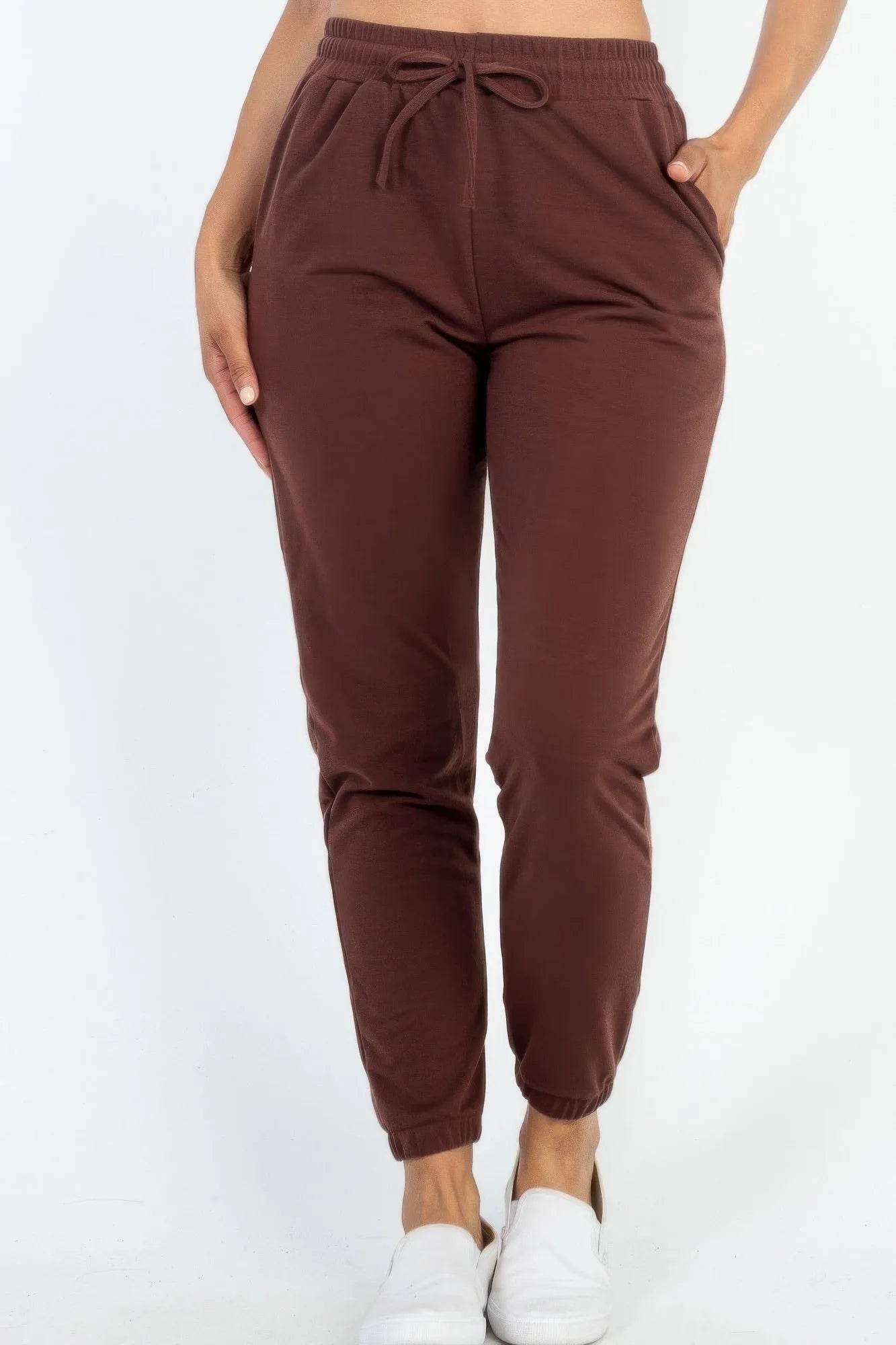 French Terry Jogger Pants - Bona Fide Fashion