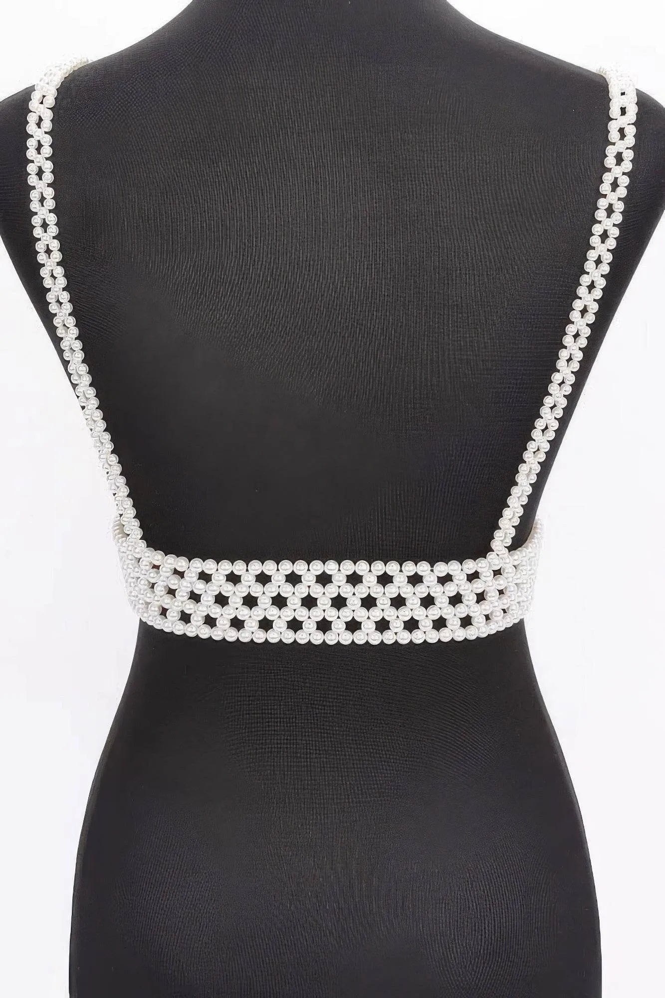 Faux Pearl Harness - Bona Fide Fashion
