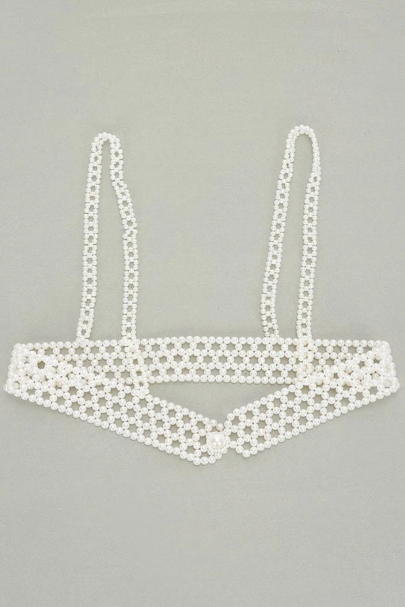 Faux Pearl Harness - Bona Fide Fashion