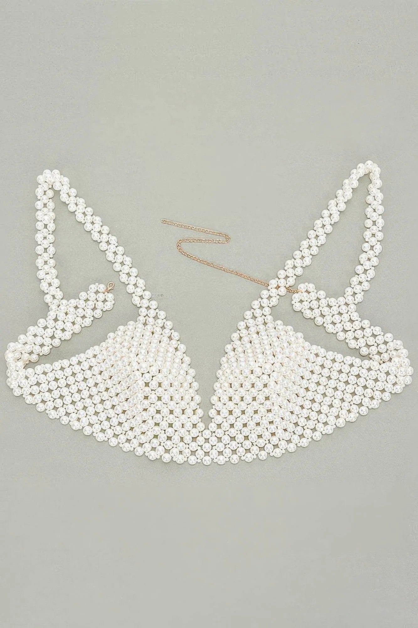 Faux Pearl Bra Top - Bona Fide Fashion