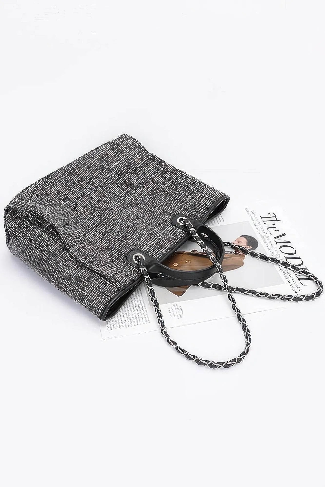 Simple Daily Shoulder Strap Tote Bag - Bona Fide Fashion