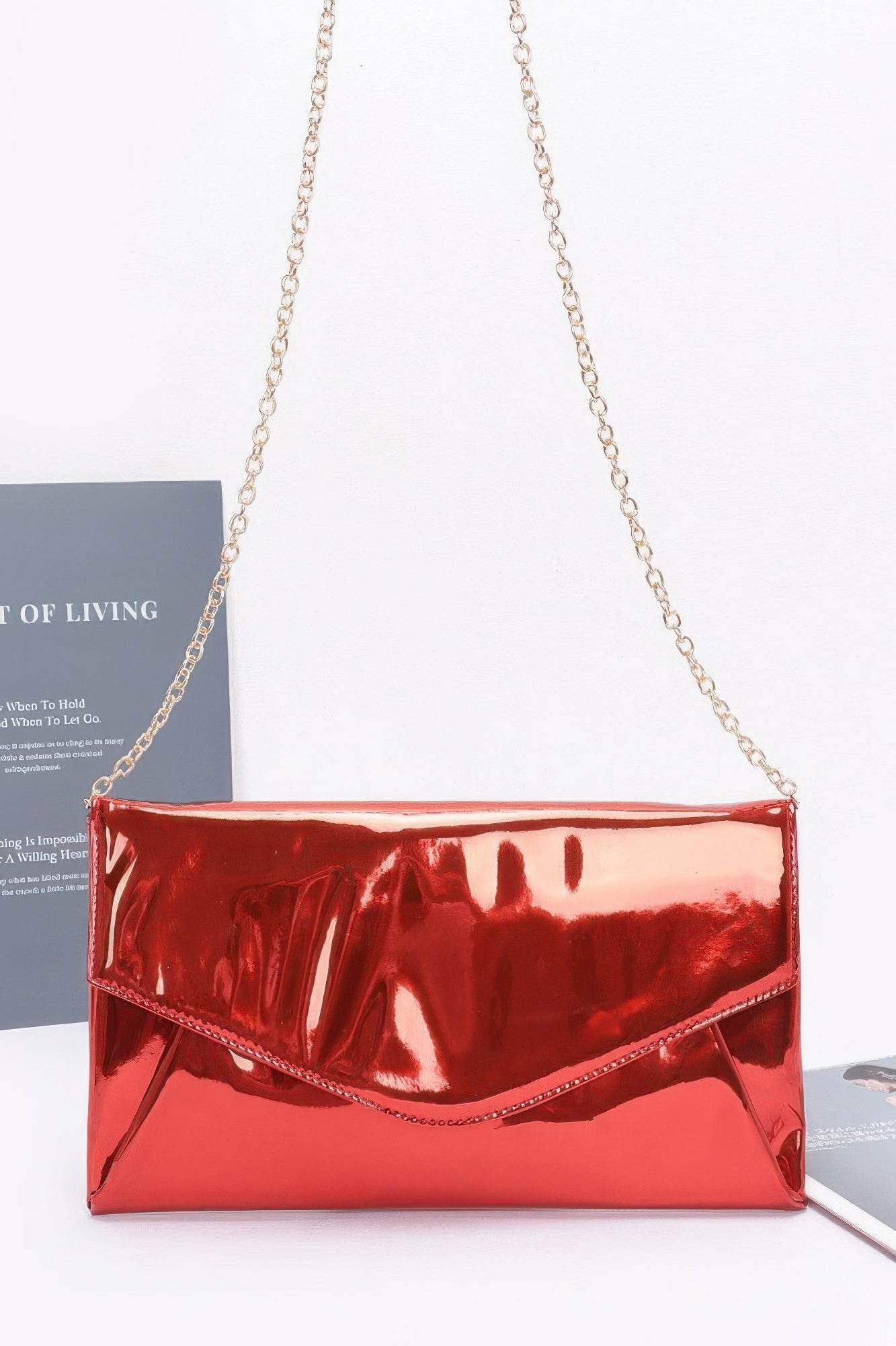 Mirror Envelope Clutch - Bona Fide Fashion