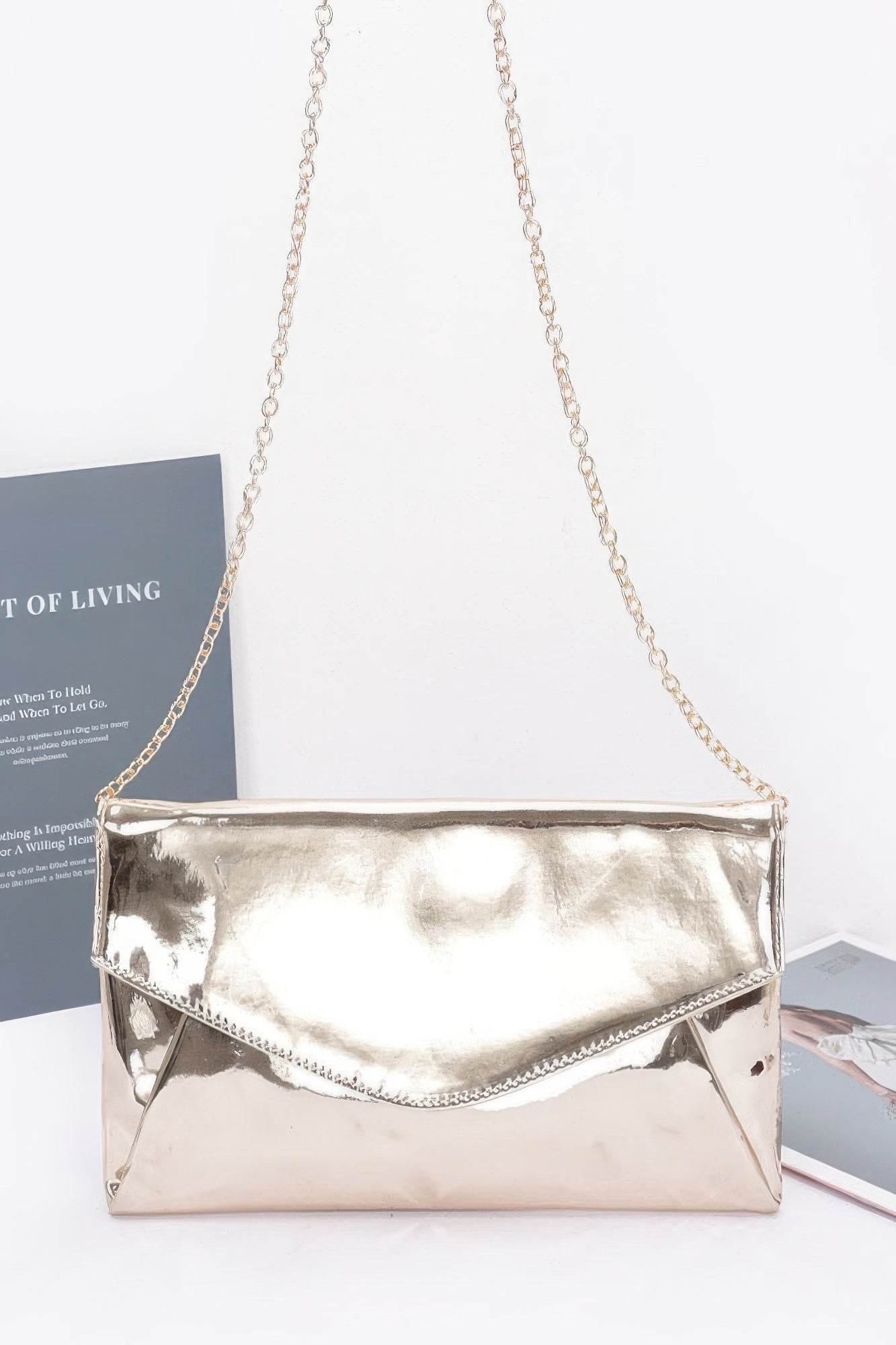 Mirror Envelope Clutch - Bona Fide Fashion