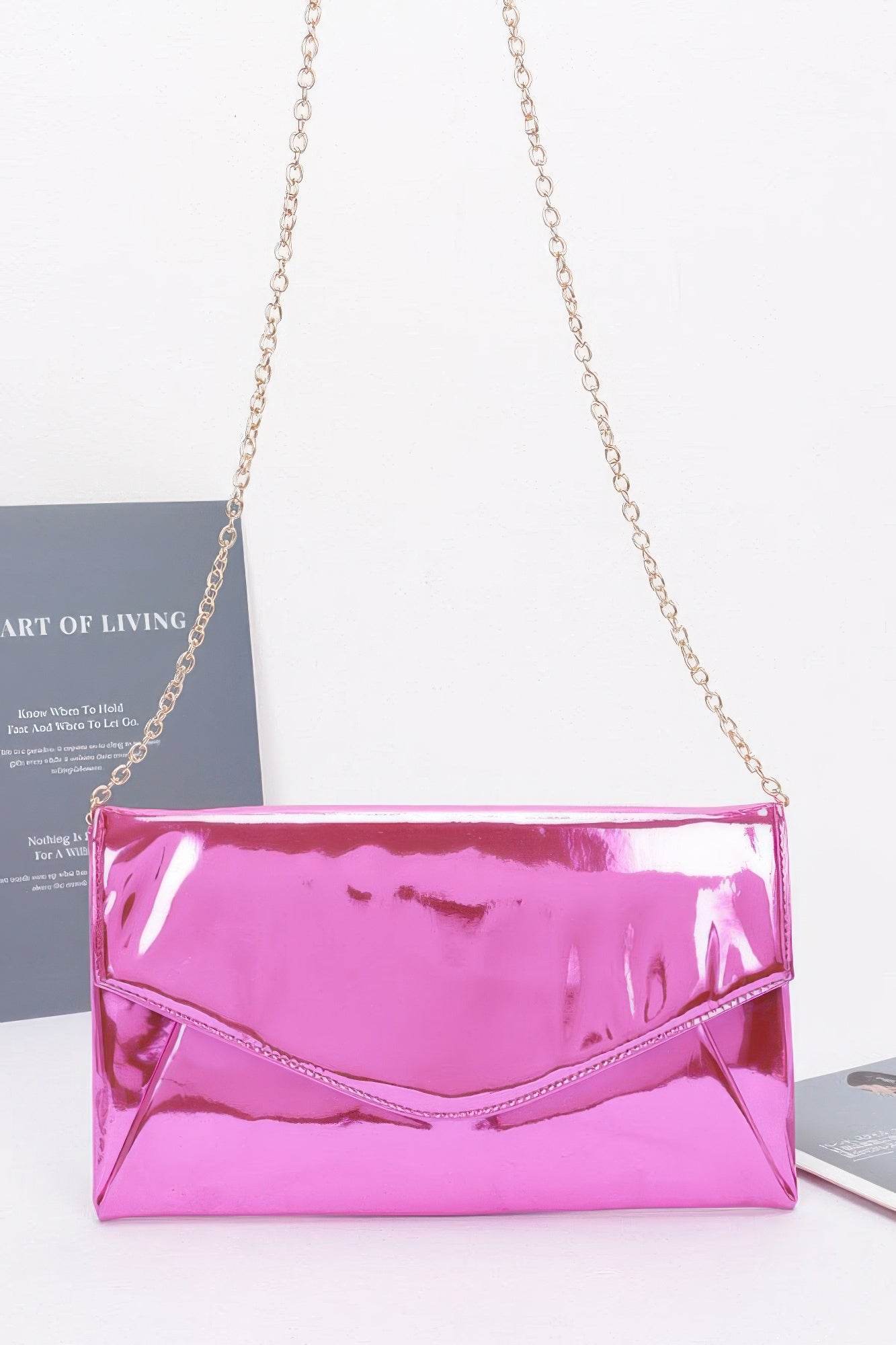 Mirror Envelope Clutch - Bona Fide Fashion