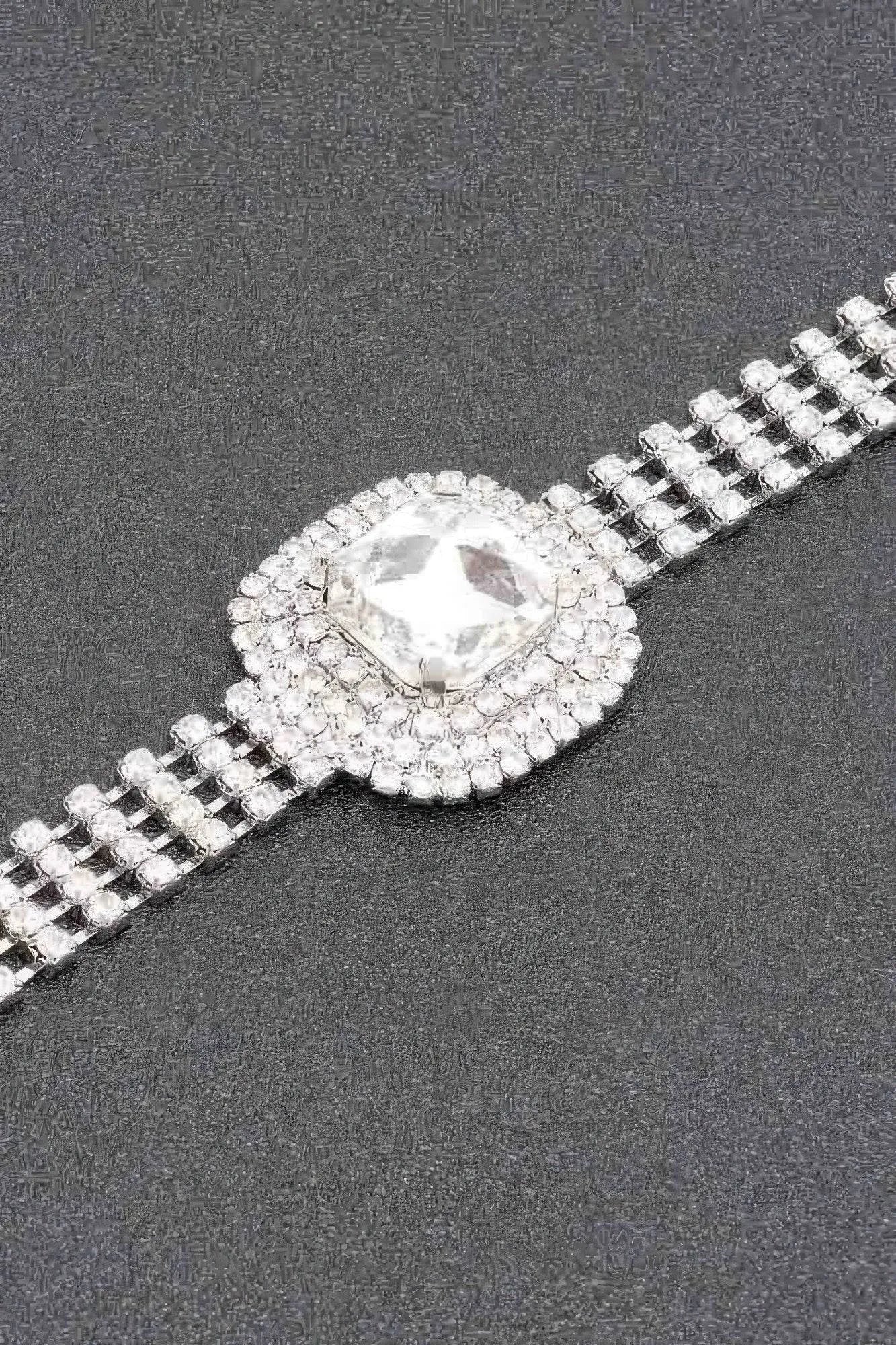 Rhinestone Necklace Set - Bona Fide Fashion