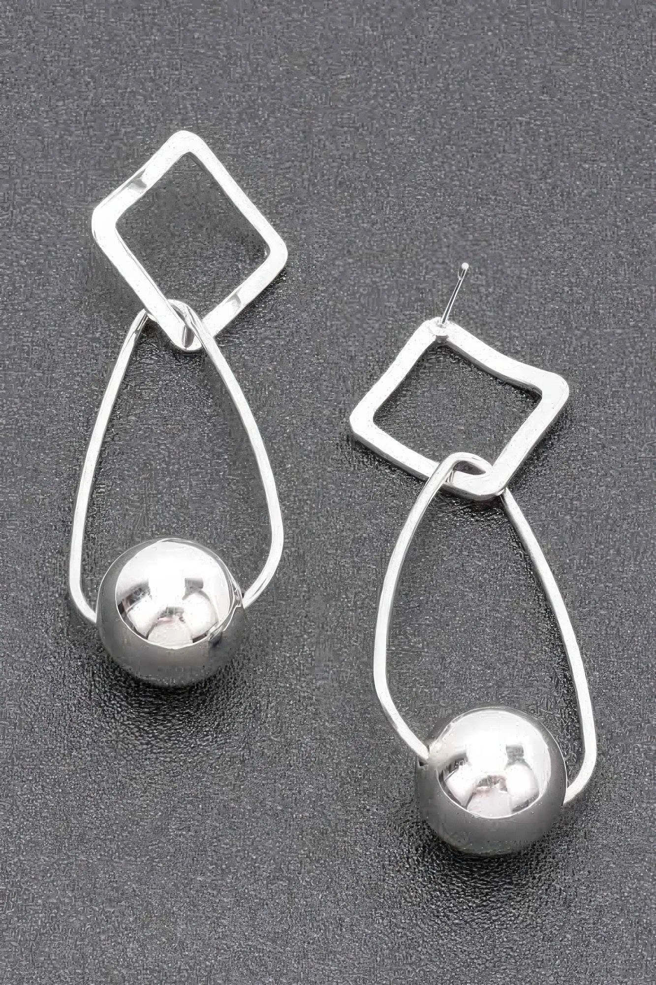 Gold Plated Metal Earring - Bona Fide Fashion