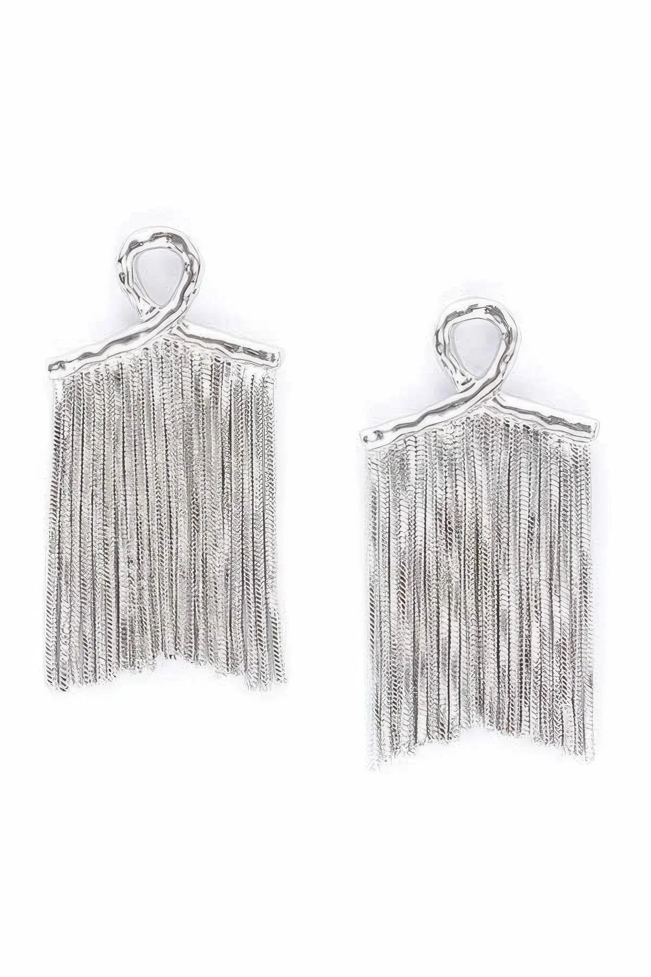 Gold Plated Metal Earring - Bona Fide Fashion