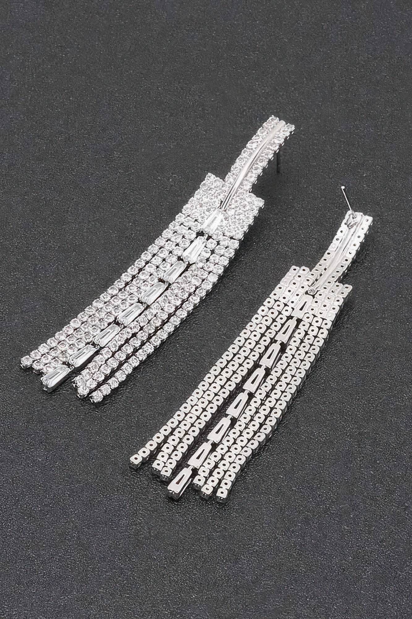 Rhinestone Earring - Bona Fide Fashion