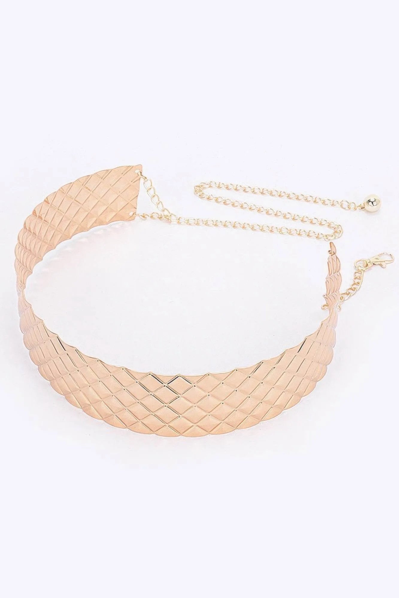 Metal Waist Belt - Bona Fide Fashion