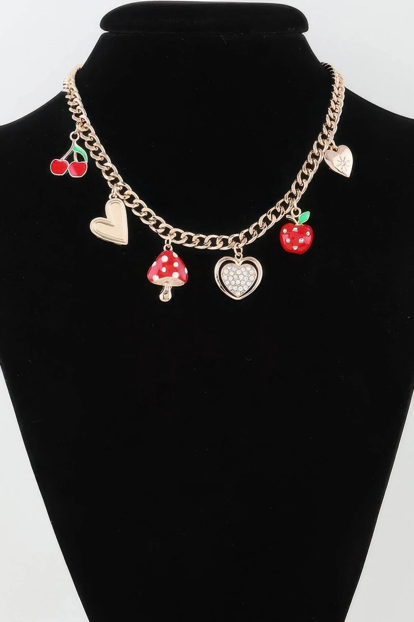 Sweet Charms Chain Necklace - Bona Fide Fashion