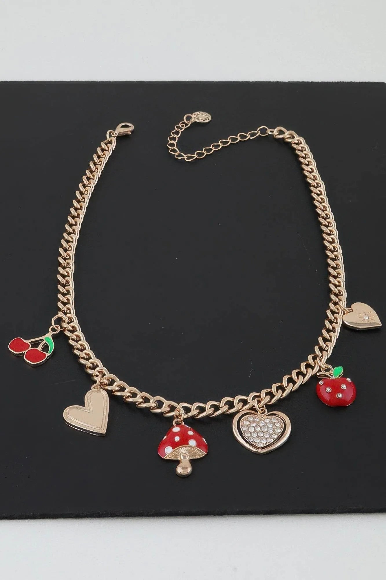 Sweet Charms Chain Necklace - Bona Fide Fashion
