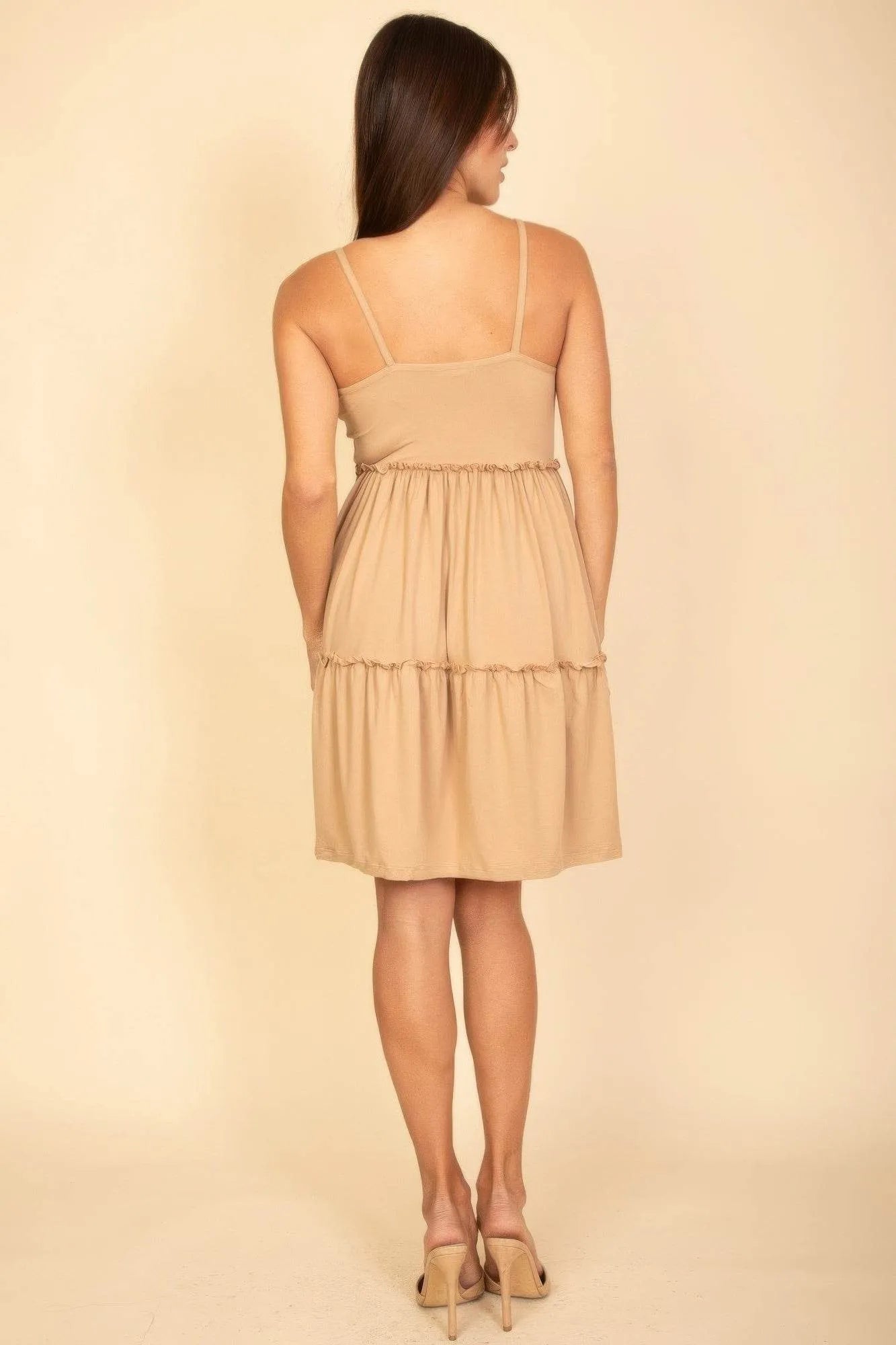 Tiered Cami Swing Dress - Bona Fide Fashion