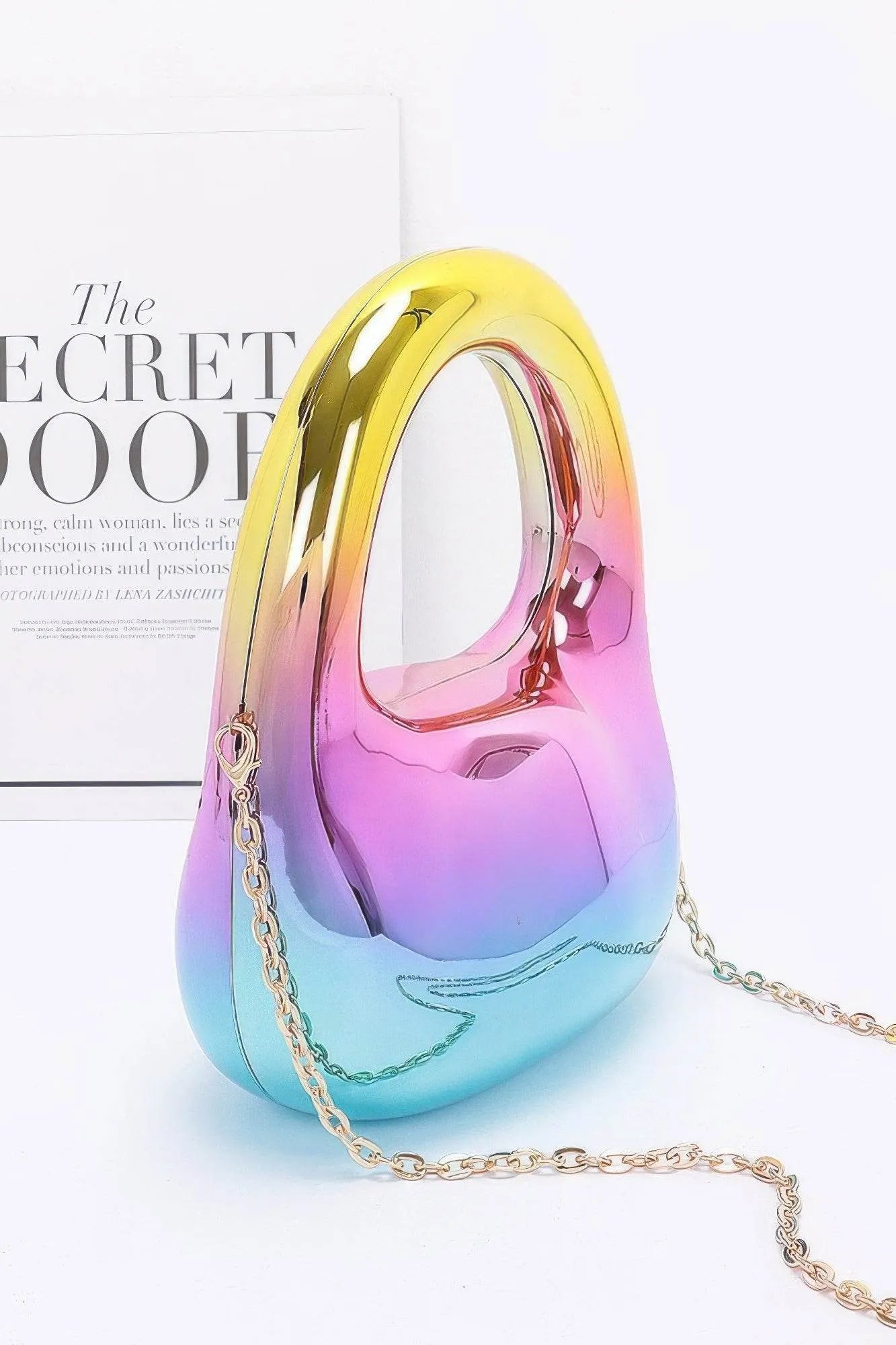 Metallic Acrylic Bag - Bona Fide Fashion