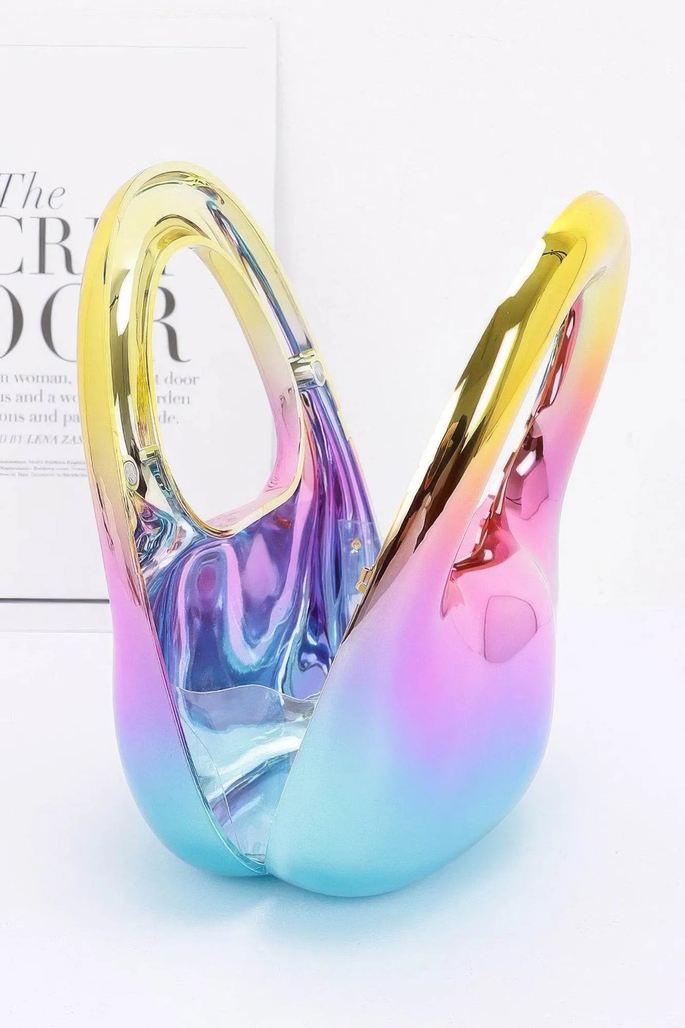 Metallic Acrylic Bag - Bona Fide Fashion