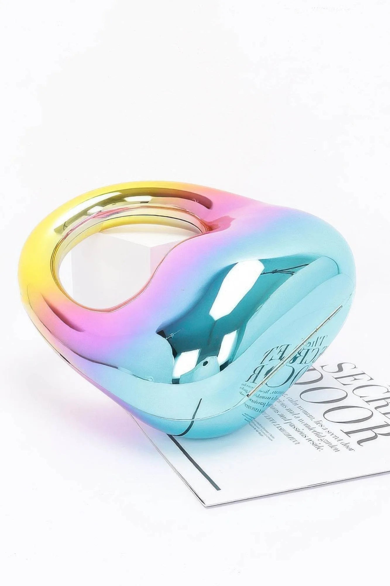 Metallic Acrylic Bag - Bona Fide Fashion