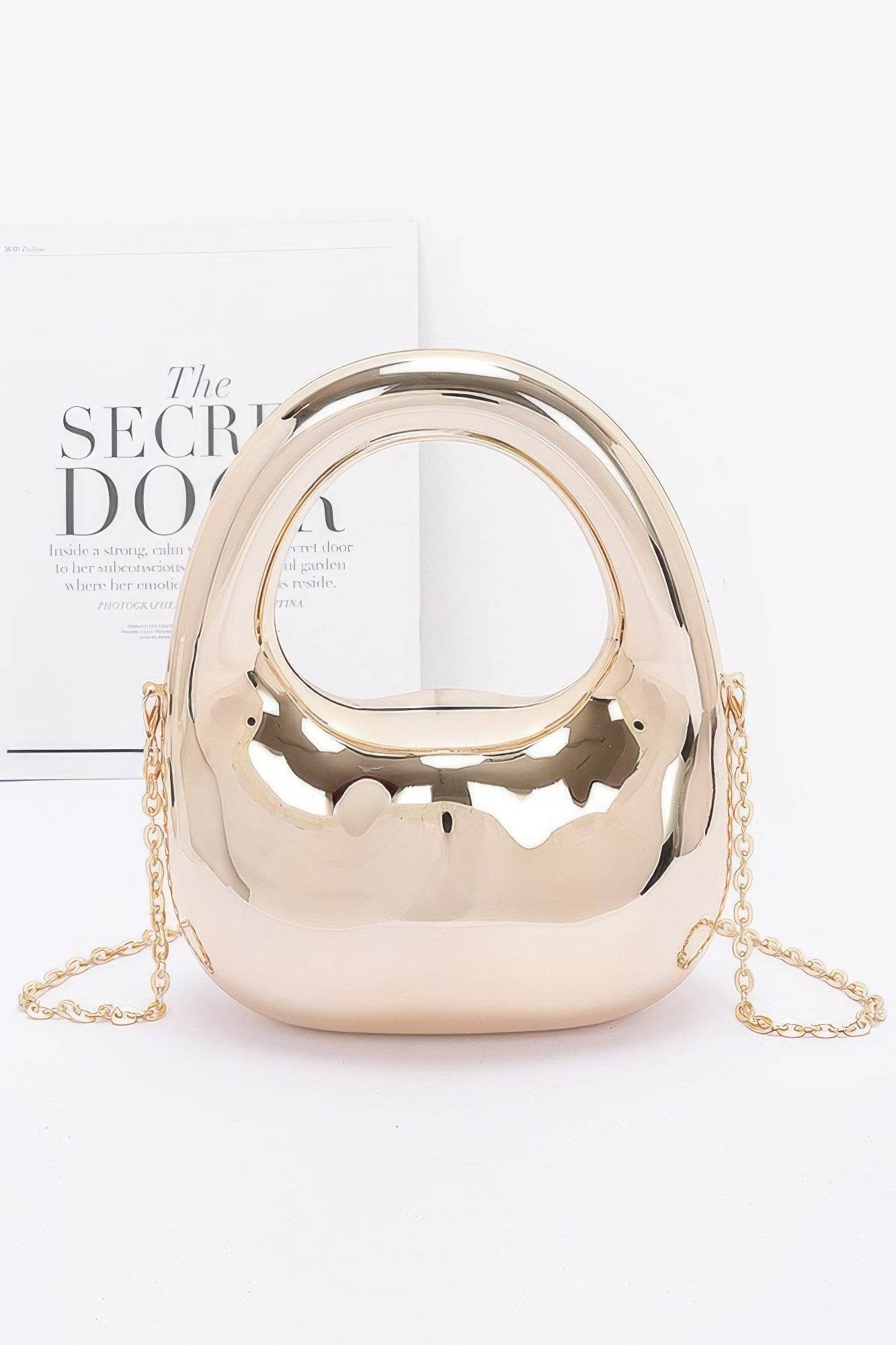 Metallic Acrylic Bag - Bona Fide Fashion