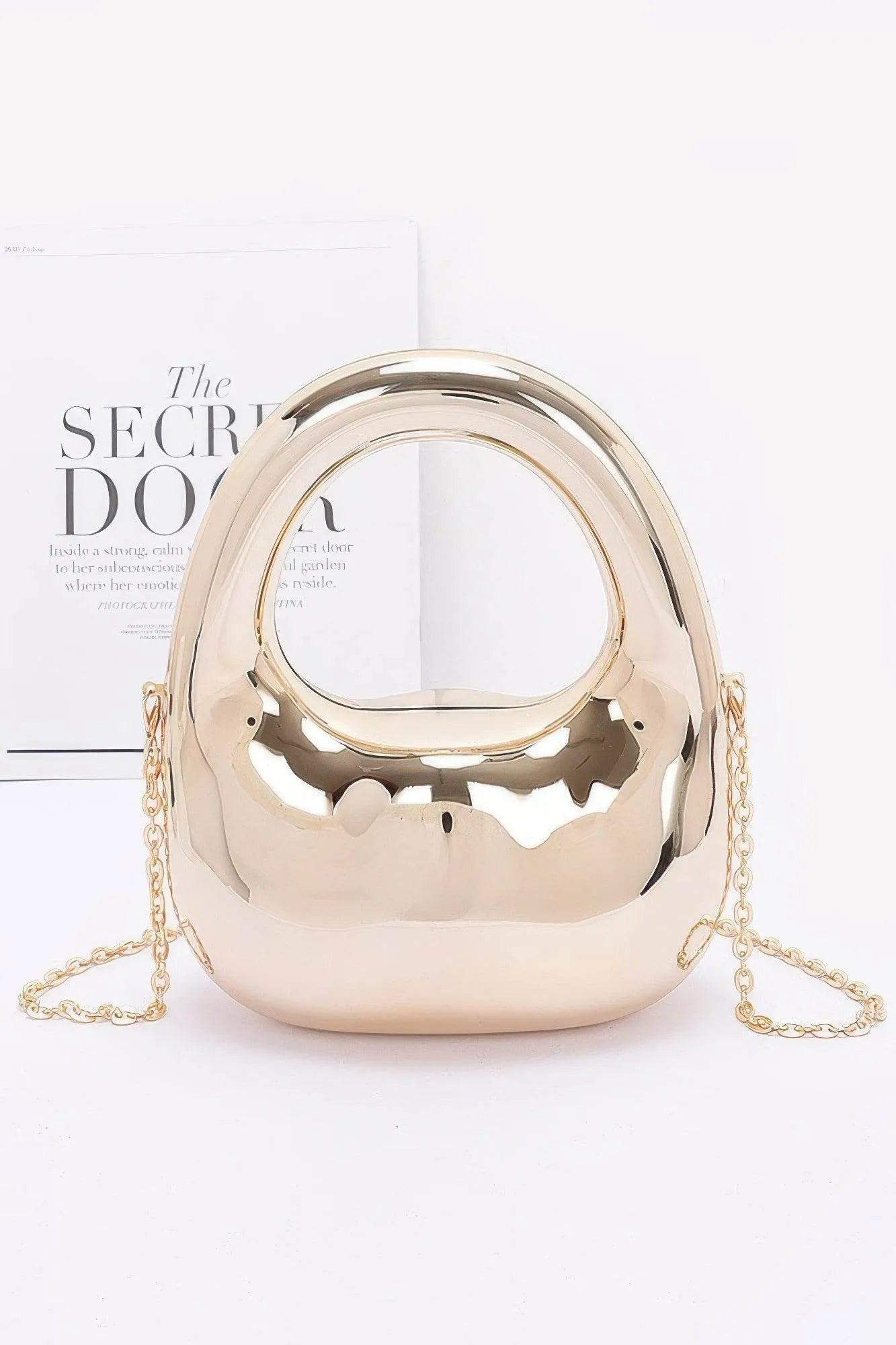 Metallic Acrylic Bag - Bona Fide Fashion