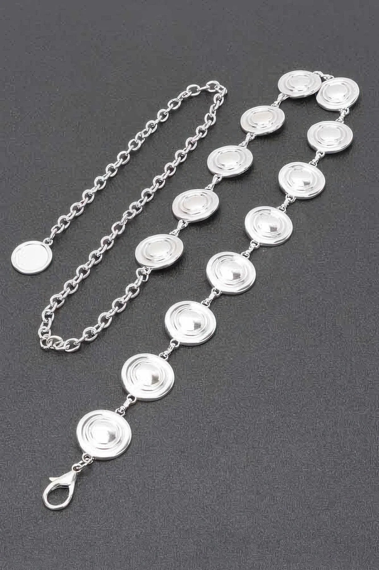 Round Metal Chain Belt - Bona Fide Fashion