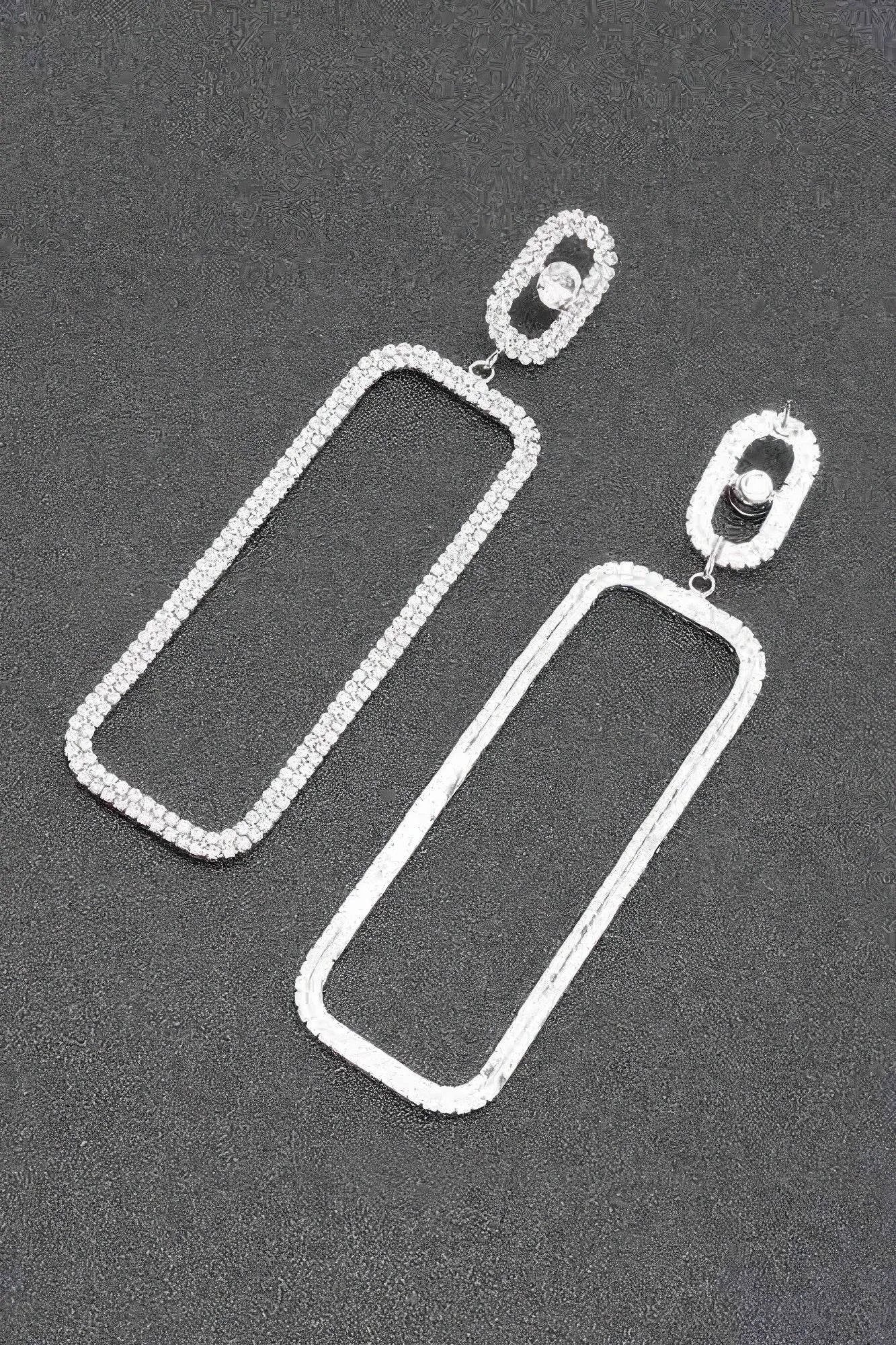 Rhinestone Earring - Bona Fide Fashion