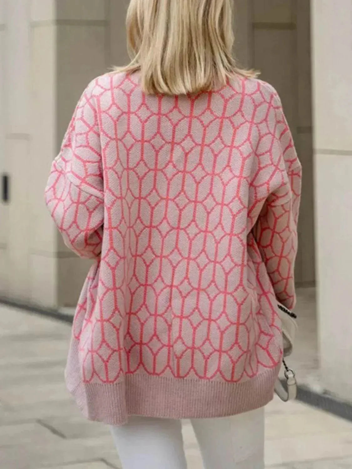 Button Up Long Sleeve Cardigan - Bona Fide Fashion