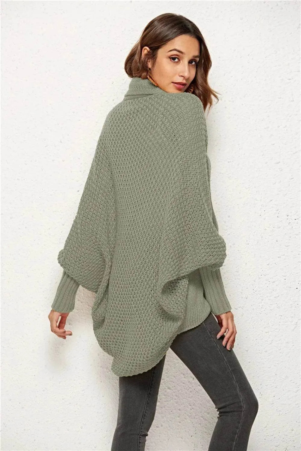 Angel Wings Open Front Batwing Sleeve Cardigan - Bona Fide Fashion