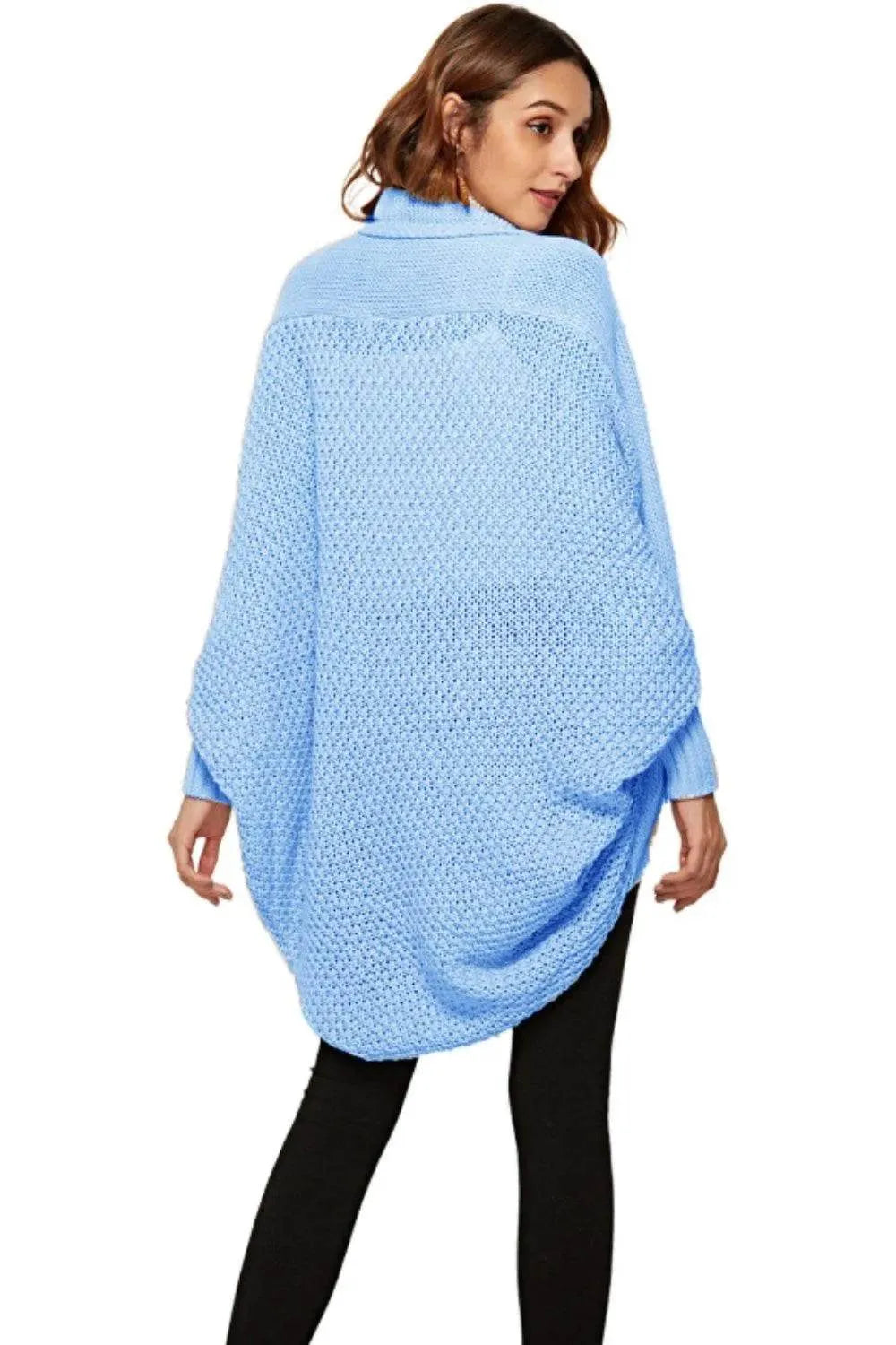 Angel Wings Open Front Batwing Sleeve Cardigan - Bona Fide Fashion