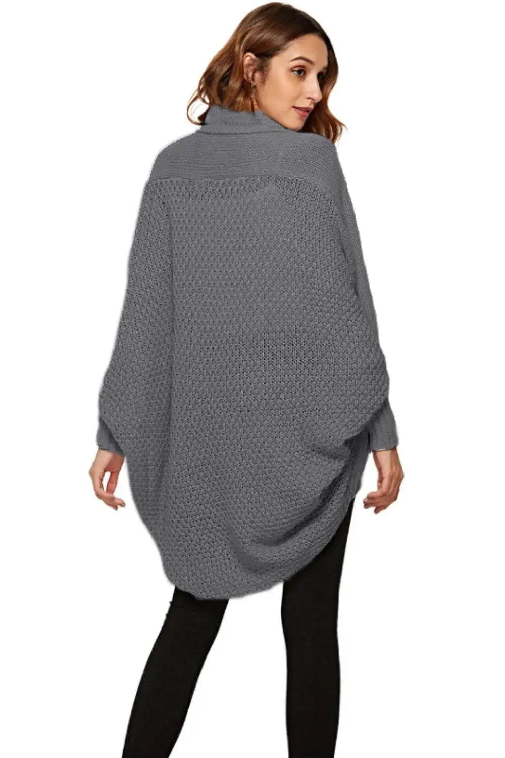 Angel Wings Open Front Batwing Sleeve Cardigan - Bona Fide Fashion