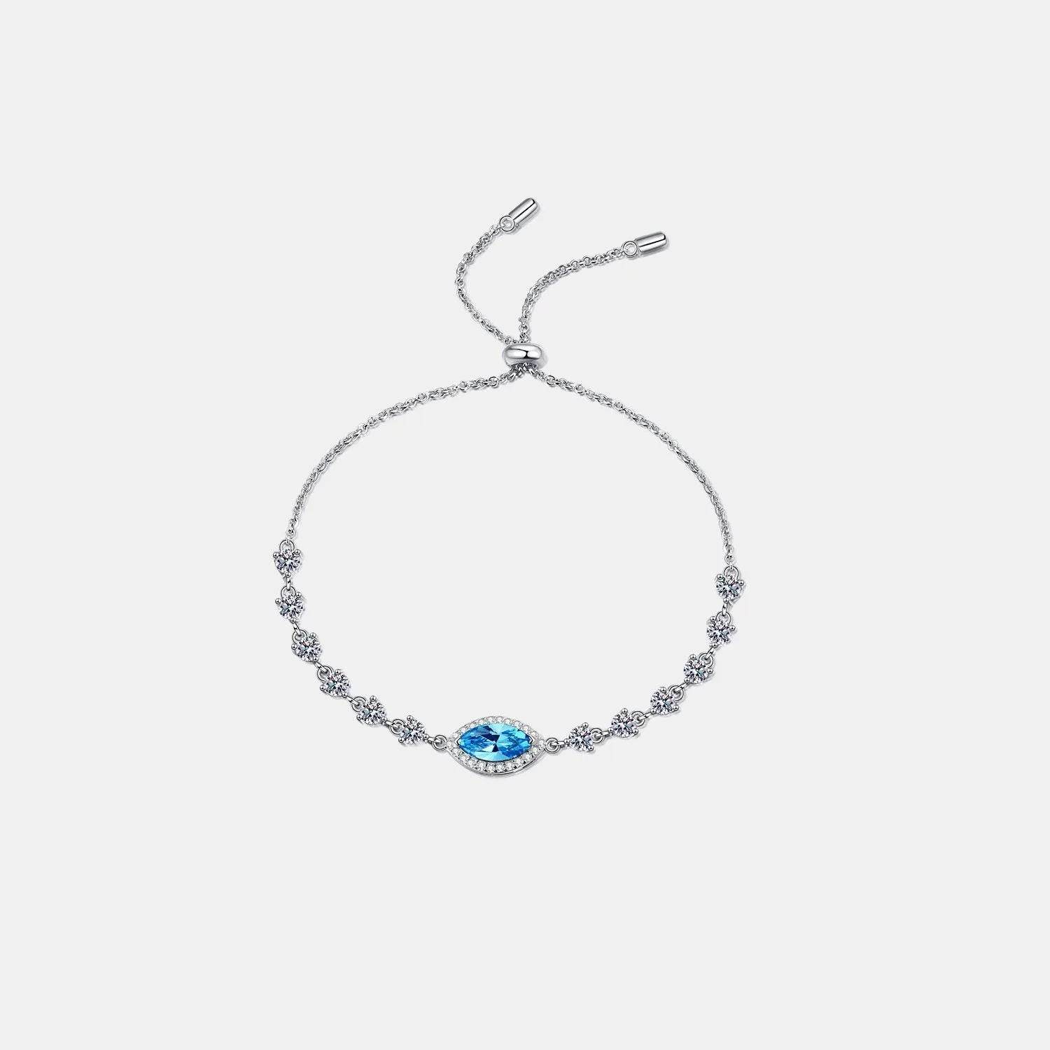 1 Carat Moissanite Tennis Bracelet – 925 Sterling Silver Luxury | Bona Fide Fashion - Bona Fide Fashion