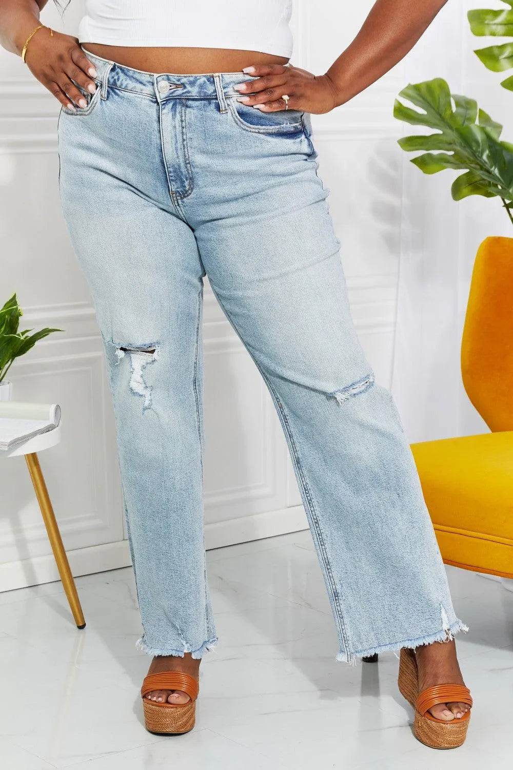 Vervet by Flying Monkey Full Size Allie 90s Dad Jean – Retro Cool & Comfy Fit | Bona Fide Fashion - Bona Fide Fashion
