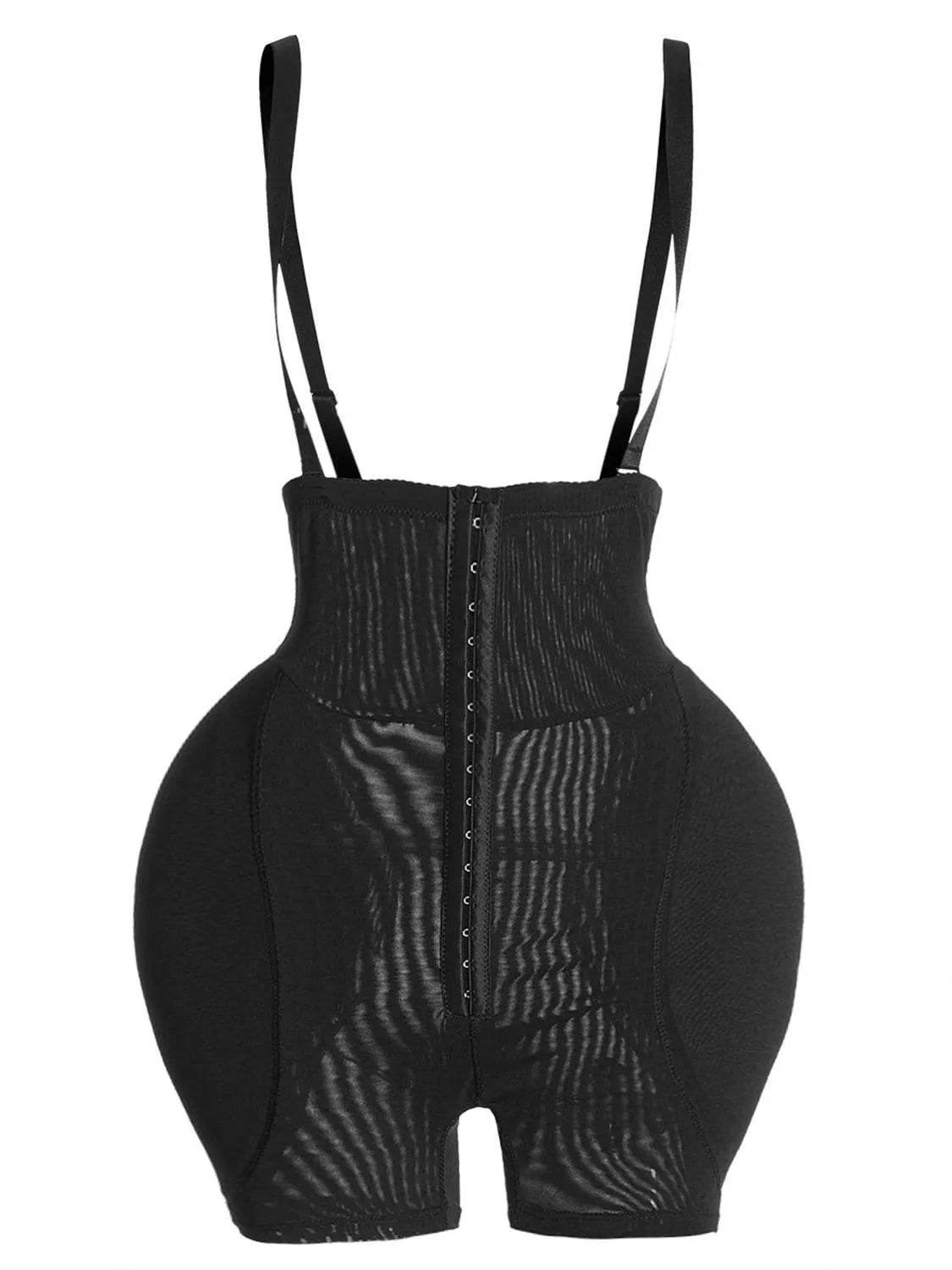 Bona Fide Fashion - Full Size Hook-and-Eye Under-Bust Shaping Bodysuit - Women Fashion - Bona Fide Fashion