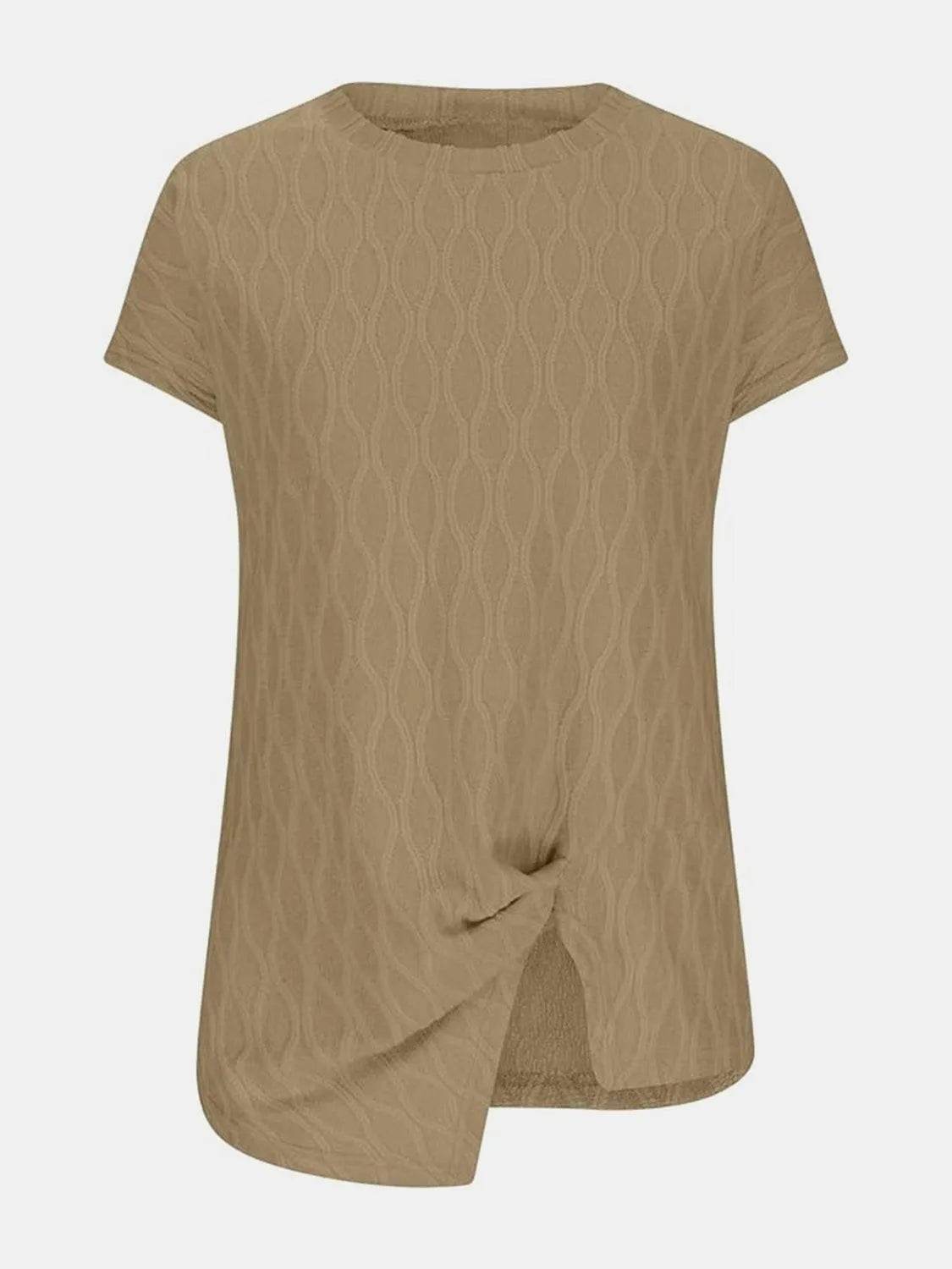 Bona Fide Fashion- Full Size Round Neck Short Sleeve T-Shirt - Women Fashion - Bona Fide Fashion