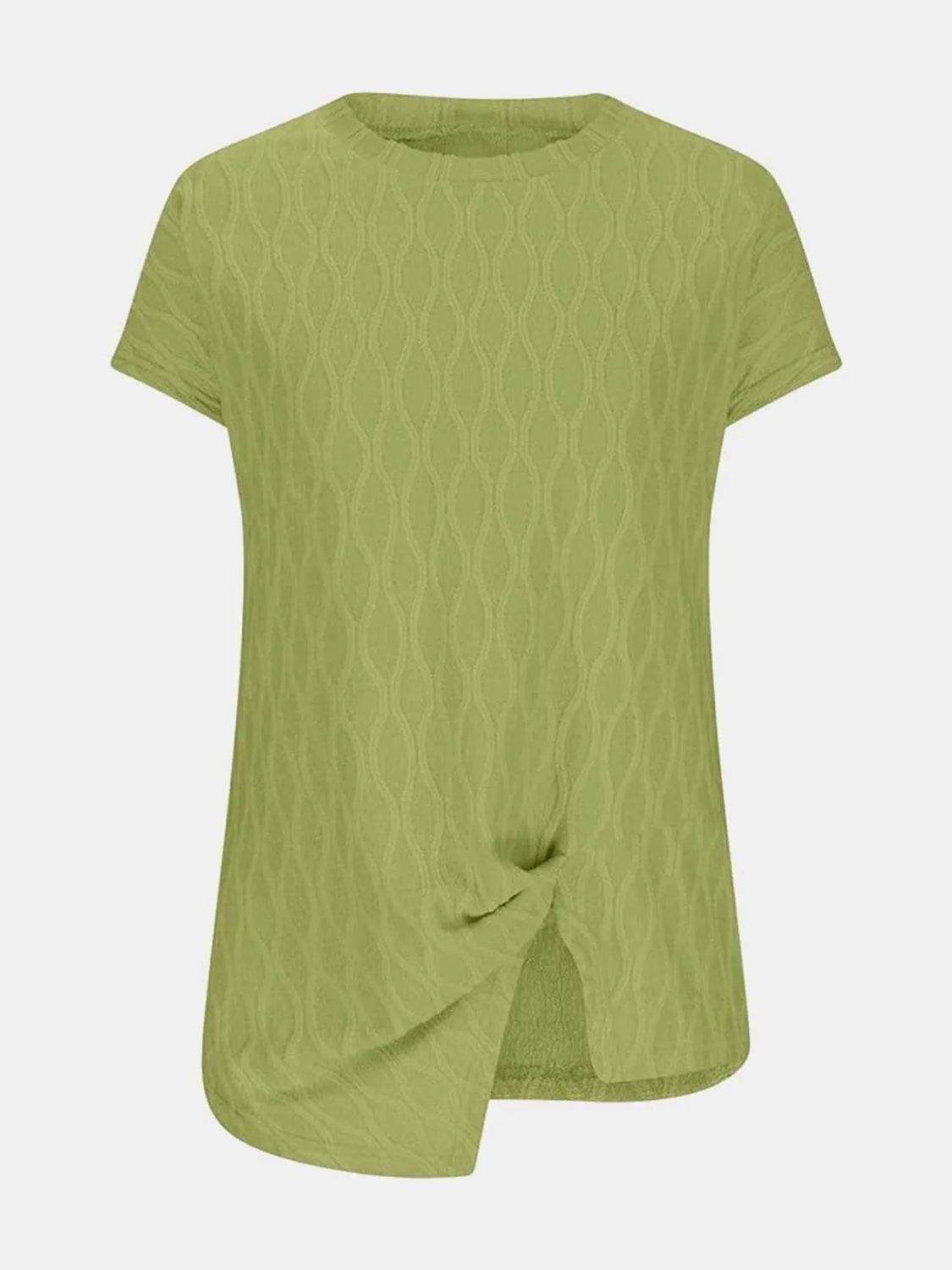 Bona Fide Fashion- Full Size Round Neck Short Sleeve T-Shirt - Women Fashion - Bona Fide Fashion