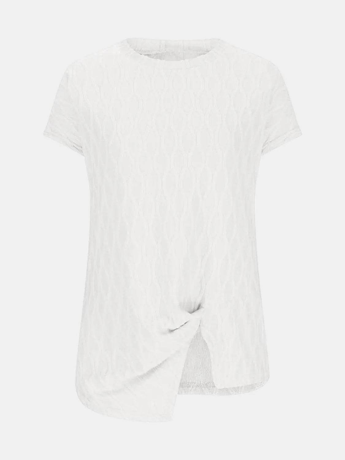 Bona Fide Fashion- Full Size Round Neck Short Sleeve T-Shirt - Women Fashion - Bona Fide Fashion
