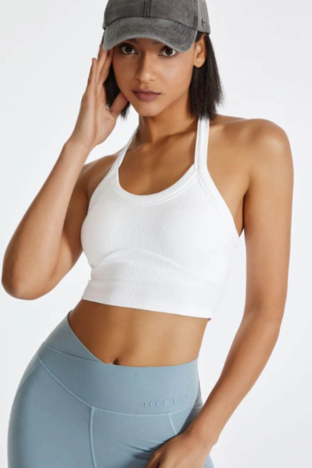 Bona Fide Fashion - Halter Neck Active Cami - Women Fashion - Bona Fide Fashion