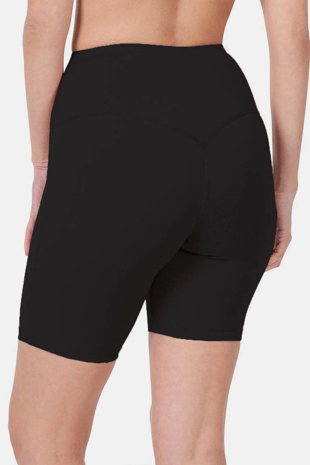 Bona Fide Fashion - High Waist Active Shorts - Women Fashion - Bona Fide Fashion